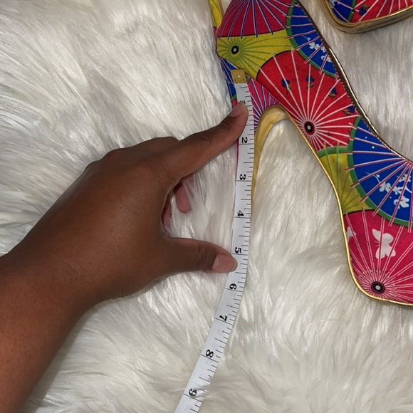 Peep Toe Platform Heels 👠 - Picture 6 of 8